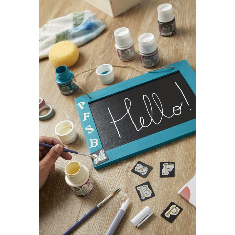 Pebeo 45ml Deco Pearl, Acrylic, Silver, 7 x 4.5 x