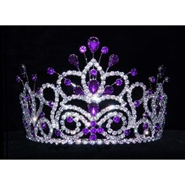 #16107 - Maus Spray Crown - Amethyst - 4"