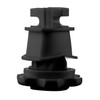 Electric Fence Wire Holding Insulators, Screw Tight Round Post Insulator,