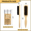 Slick Back Hair Brush & Hair Wax Stick Set for