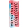 Half False Eyelashes 10 Pairs Clear Band Natural D Curl