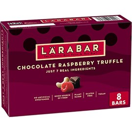 Larabar Fruit and Nut Bar, Chocolate Raspberry Truffle, 12.8 oz, 8 Count