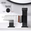 KENES Black Widespread Bathroom Faucet 3 Hole Bathroom Sink Faucet