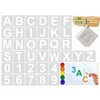 36 Pcs Painting Stencil Template Kit - Uppercase Letters and