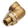 Adapter 3/4" Male x 1 “ Female Threaded Brass Construction