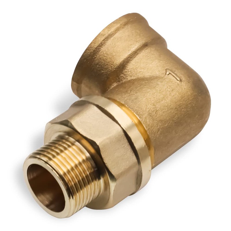 Adapter 3/4" Male x 1 “ Female Threaded Brass Construction