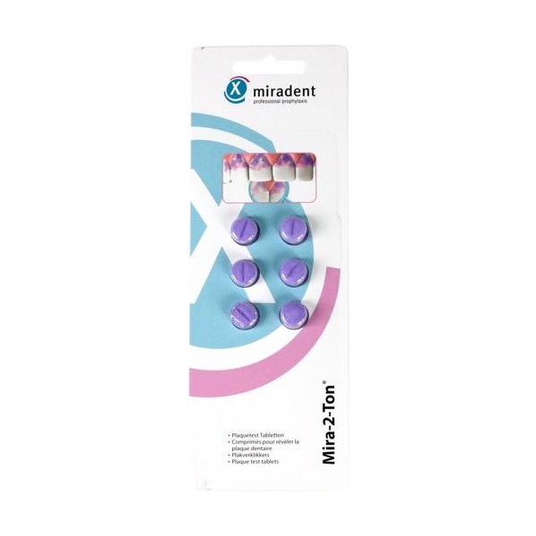 Miradent Mira-2-Tone Coloring tablets 1 pack