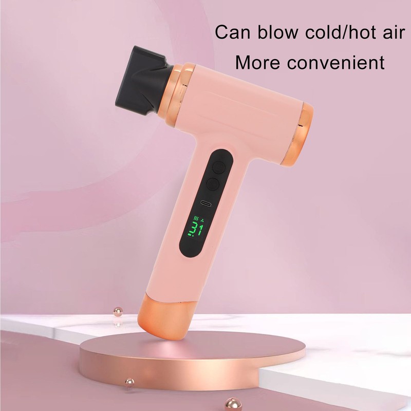 Cordless Hair Dryer, 15000mAh Professional Blow Dryer, Fast Drying with