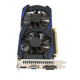 Lazmin112 Gaming Graphics Card with Dual Fan GTX550Ti 6GB 192BIT GDDR5 GF116 Core for DirectX 11 API & CUDA 3.0, VGA DVI PCI Express2.0 Interface Computer Graphics Card (GTX550Ti 6GB)