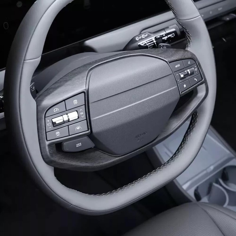 FUEISOF For Kia EV3 2025 EV4 Car Steering Wheel Cover