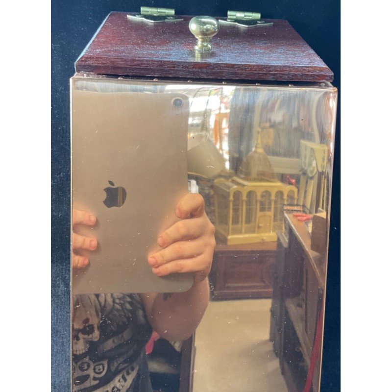 Old Saint Louis, Ltd. Copper & Mahogany Wall Mailbox by