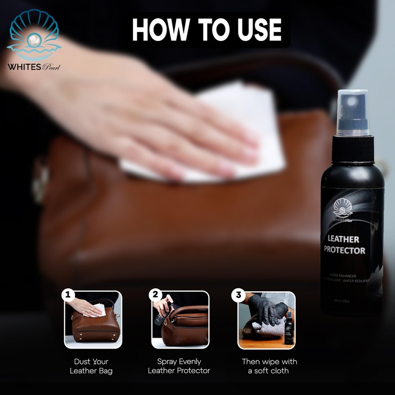 Premium Leather Protector Spray for Handbag and Purse 3.40oz –
