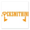 CafePress This is My Locksmithing Shirt Lo Square Car Magnet,