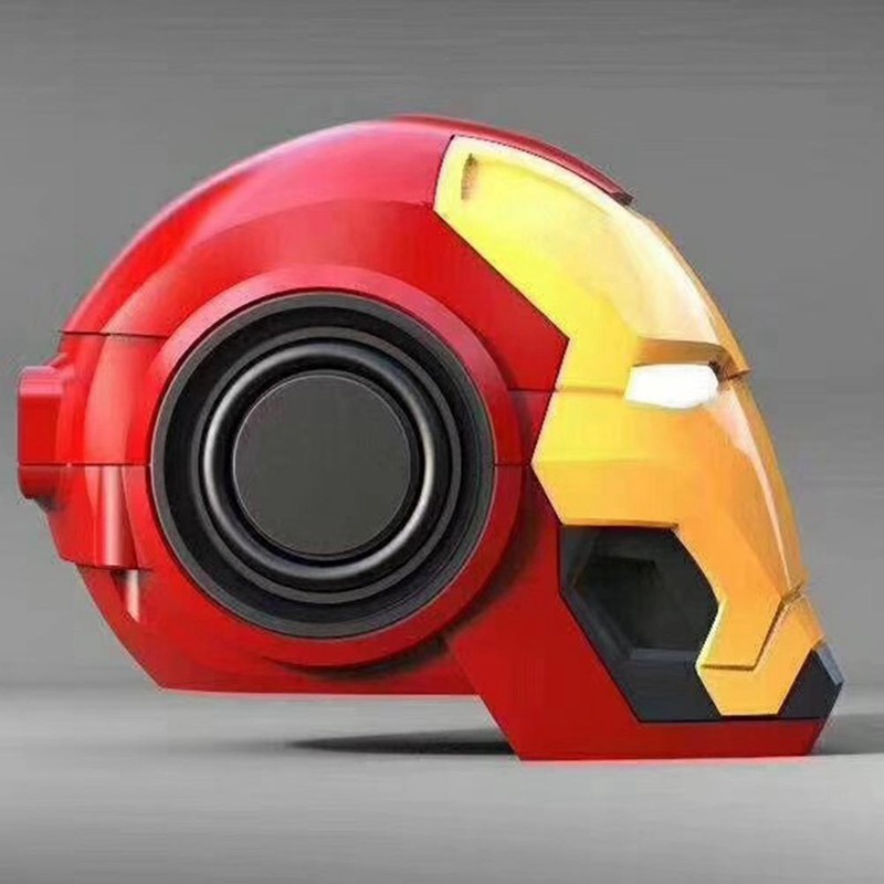 Movie Characters Wireless Helmet Bluetooth Speaker Mini Desktop Speaker Gift