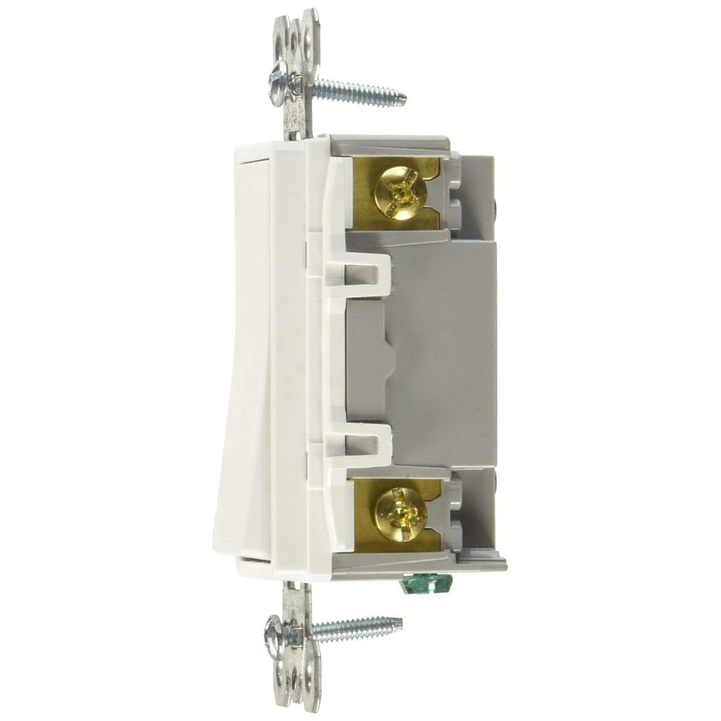 TradeMaster 15A120V Decorator Switch Four Way in White