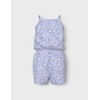 NAME IT Girls' Nmfvigga Strap Suit, Purple Heather
