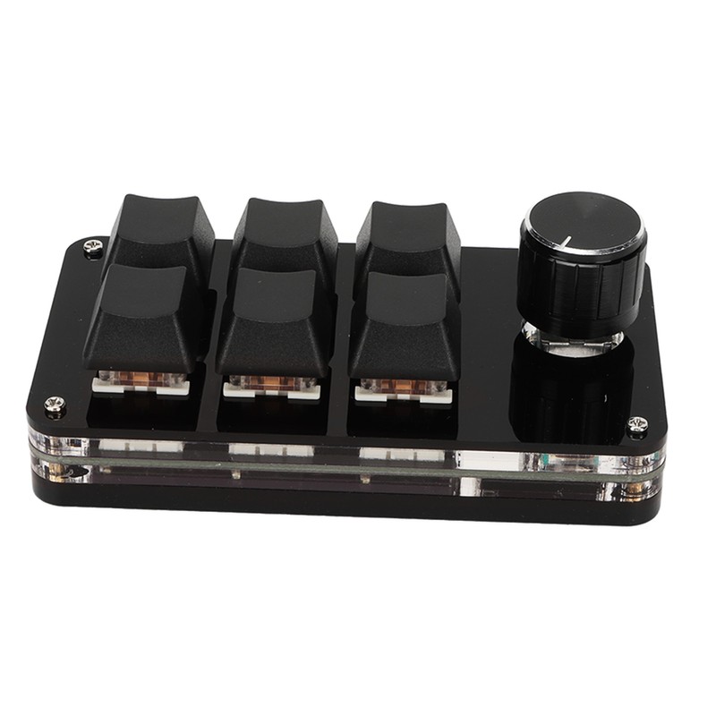 6 Keys Keyboard Red Switch Full Key Custom Plug and