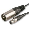 kenable 3 Pin Male XLR Plug to 3 Socket Female