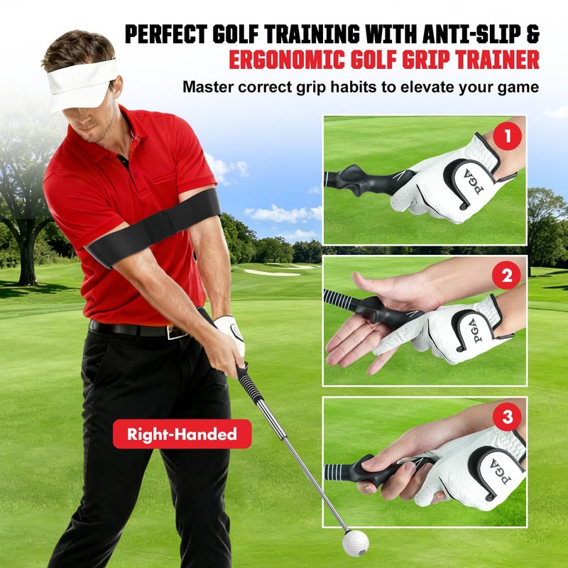 VYYOKMU Tempo Stick Golf for Right Hand, Retractable Golf Swing