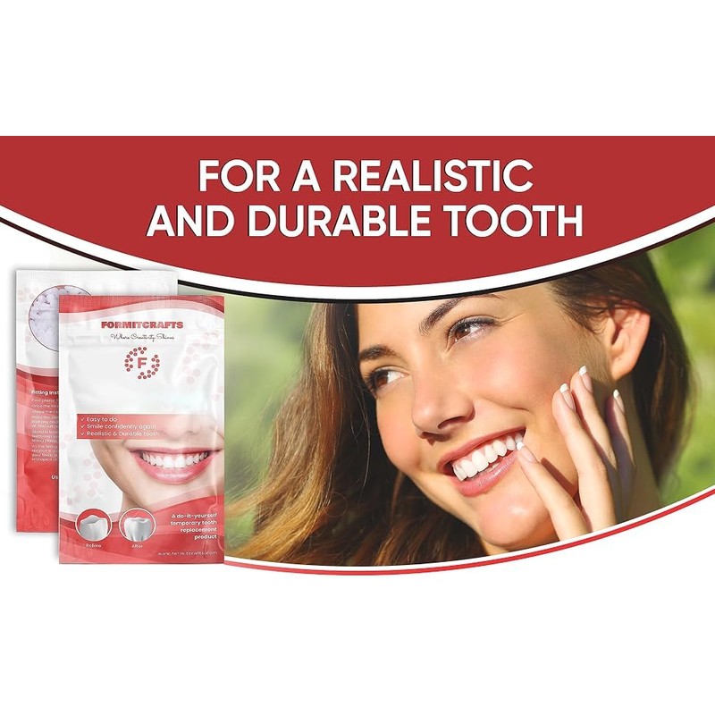 Formit Crafts Thermoplastic Beads for Teeth Repair, DIY Tooth Filling,