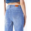 Sidefeel Women's Wide Leg Jeans Casual High Waisted Straight Zimbaplatinum