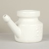 Iunipusy Nose Rinsing Can, 350 ml Ceramic Neti Pot, Robust