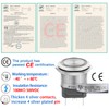 22mm Push Button Switch 15A 110V/120V Latching 2NO DPST Angel