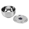 Stainless Steel Bowl 2 Layer Rustproof Thermal Insulation for Rice