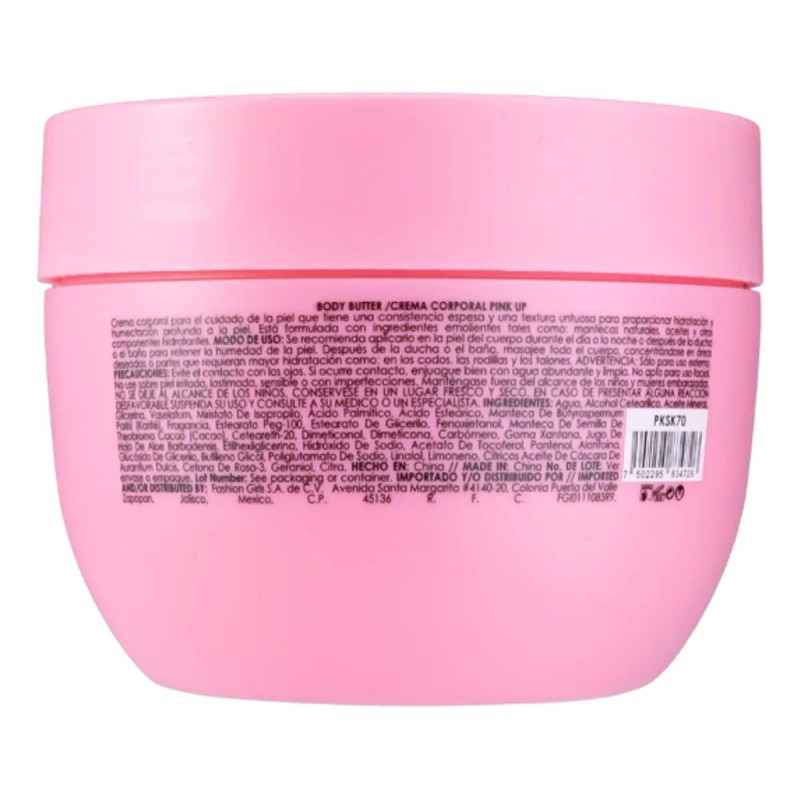 Crema Corporal Humectante Body Butter Pink Up
