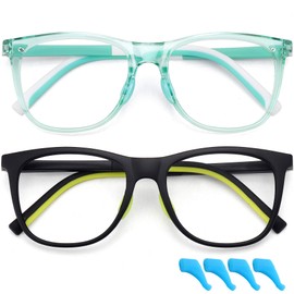 Kids Blue Light Blocking Glasses for Boys Girls Computer Gaming Glasses