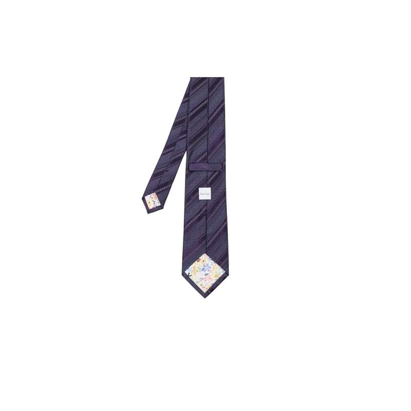 Paul Smith 240024552MJ691F Dark Purple F Necktie, dark purple
