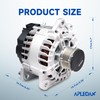APLEDAX High Output Alternator for -Nissan Altima Rogue Sentra 2.5L,