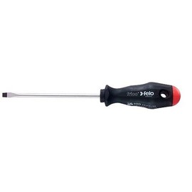 Felo 07157 22094 5/32" x 4" Slotted Screwdriver - 2 Component Handle 0.15625