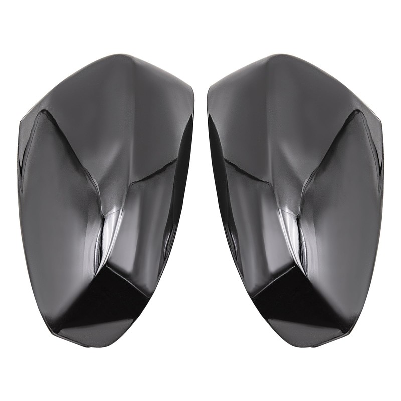KYYET Gloss Black Side Wing Mirror Cover Cap Compatible with