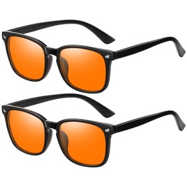 Okany Blue Light Filter Glasses for Men & Women without Prescription - Gaming & Computer Glasses with UV400 Protection Against Blue Light, Eye Fatigue & Glare