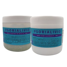 Paquete de Crema alquitrán de hulla 5% 200 g y Crema de ácido salicílico 5% 200 g