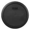 Pyrex 7402-PC 6/7 Cup Black Round Plastic Food Storage Lid