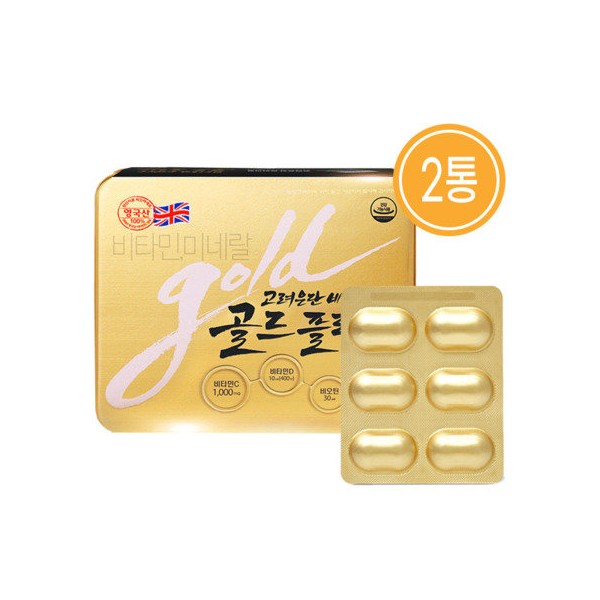 Korea Eundan Vitamin C Gold Plus 1120mg 360 tablets 2 cans Biotin Zinc Antioxidant Digestion Bone Health / 고려은단 비타민C 골드 플러스 1120mg 360정 2통 비오틴 아연 항산화 소화 뼈건강