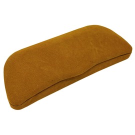 SAKAE A-701 Crescent Army Duck Glasses Case, Genuine American Duck Fabric, Alberton, Camel