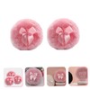 TOVINANNA 2pcs Luxury Fluffy Powder Puff Gentle for Soft Cotton