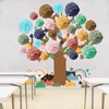 Pajean 84 Pcs Classroom Tree Bulletin Board Set Groovy Hippie