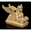 Winged Sphinx Figurine - Ptolemaic | Decorative Figurine, Hand Painted