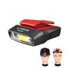 klarus HC3 LED Clip On Cap Light, White and Red