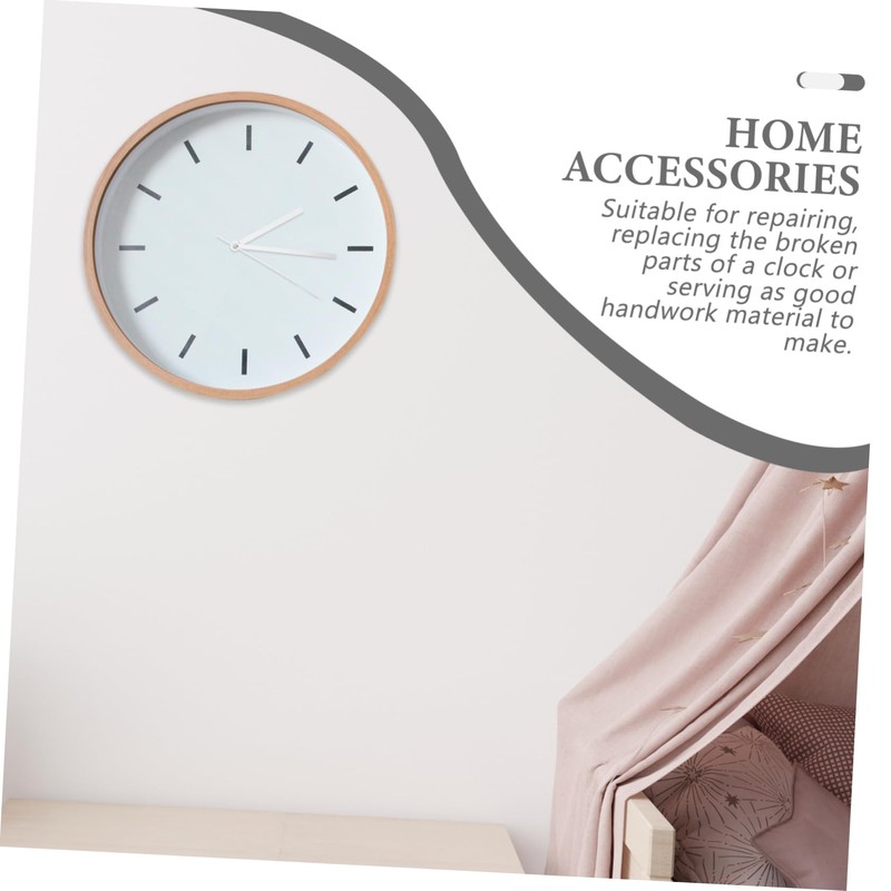 TEHAUX 10Sets Elegant Metal Clock Hands Durable Replacements for DIY
