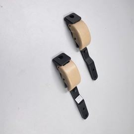 2 PCS Brown Rear Quarter Window Latch Lock Compatible with Toyota Hilux 1997-2004 Tacoma 2001-2004 62910-35032