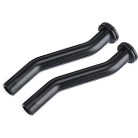 Tuckaner 2pcs 596163 593998 Vacuum Hose for John Deere D125 D130 D140 D160 D170 Lawn Mower Tractor Replaces 797408