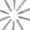 Bestgle Carbide Bar, 0.1 inch (3 mm) Axis, Carbide Cutter,