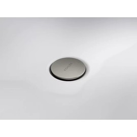 Kohler RH1274364-BN Clicker Drain with Overflow in Vibrant Brushed Nickel, ‎2.76 x 2.76 x 9.72 inches