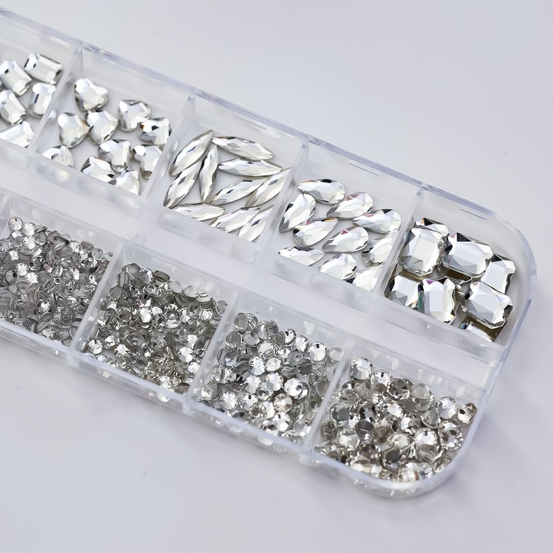 Unikato Rhinestone Nail Stone Nail Parts Stone Nail Stone 3D