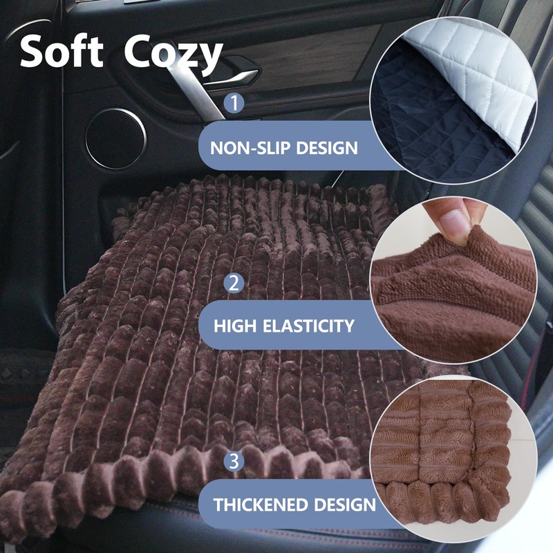Gdmhy Dog Bed for Car Back Seat, Waterproof Dog Blanket